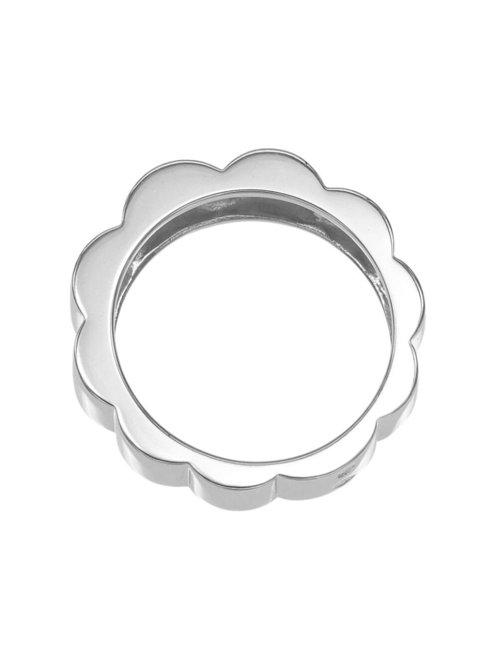 Chanel Profile Camellia White Gold Ring - Picture 9 of 11